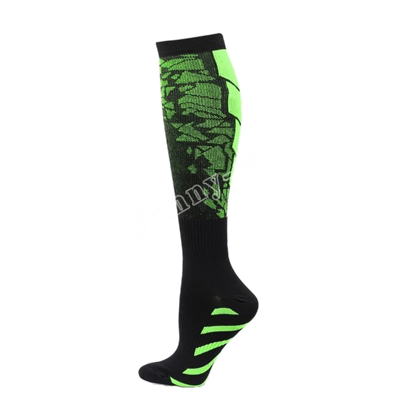 Compression Socks Running Sports Socks Medical Nursing 20-30mmhg for Flight Travel Pregnancy Edema Diabetes Varicose Veins Socks