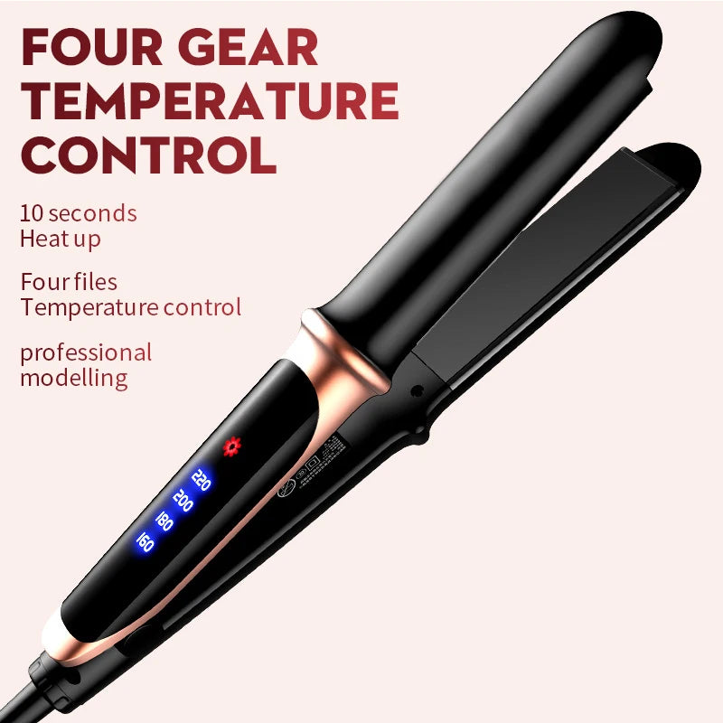 Flat Iron Hair Straightener 2 In 1 Professional Hair Straightener Hair Iron Curling Straightening Irons