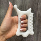 Ergonomic Versatile Handheld Gua Sha Board for Face & Body - Non-Ceramic, Gua Sha Massage Tool, Relaxation and Beauty Massager