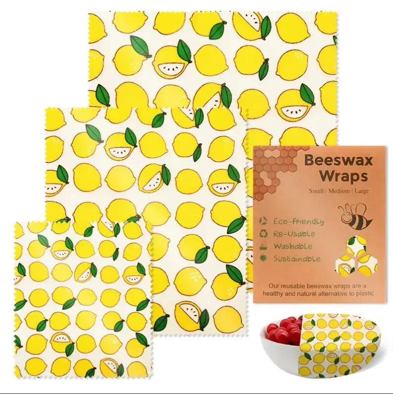 reusable beeswax food wraps