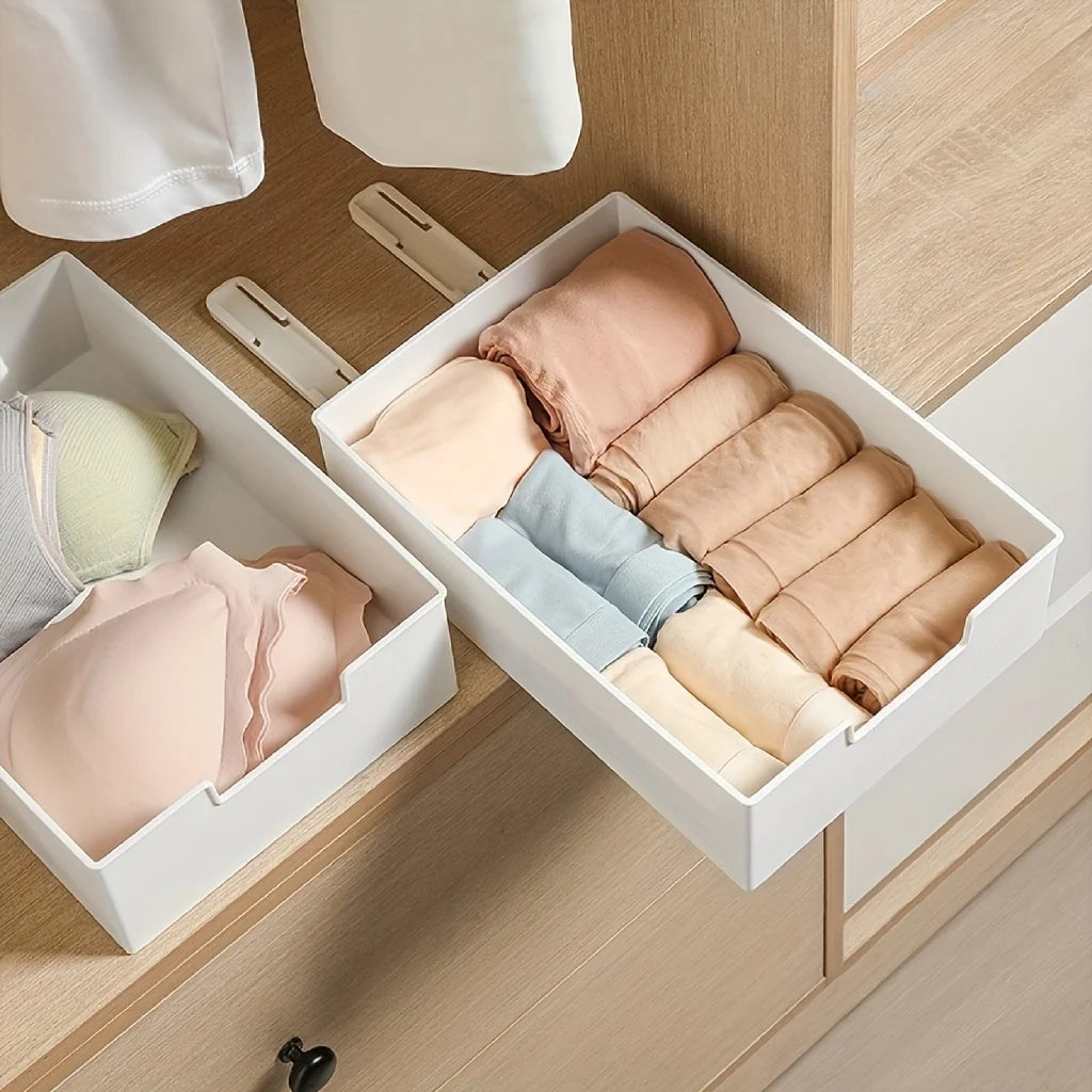 1pc kitchen spice track drawer storage box cabinet sundry organizer basket intimates cosmetics pull-out storage box