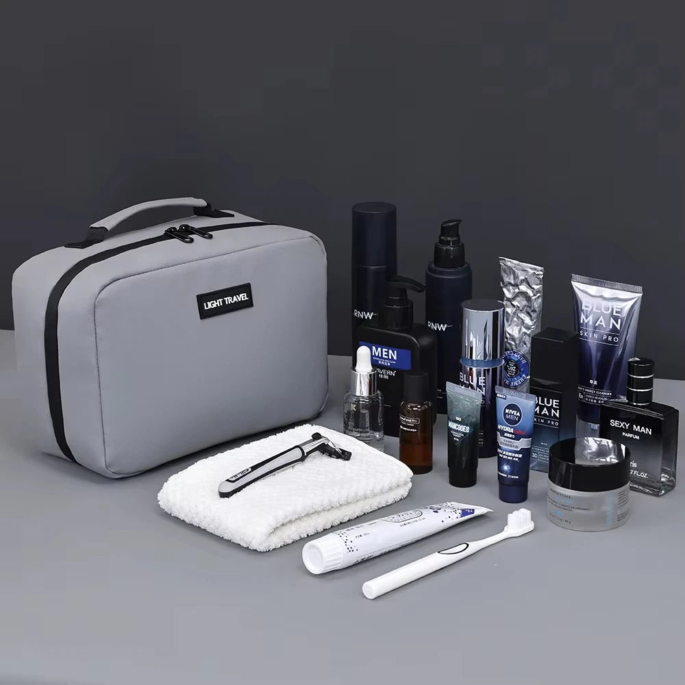 Hanging Toiletry Bag Large Capacity Waterproof Portable Travel Necessaire Case Cosmetic Bag for Men Women Beauty Wash Pouch