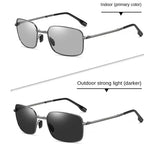 2023 New High-quality Fashion Foldable Polarized Sunglasses Men Women Vintage Portable Folding Metal Frame Sun Glasses UV400