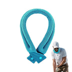 1Pcs Cooling Neck Wraps - Cooling Towels with Ice Polymer, Soft Breathable Neck Coolers for Summer Heat Sports Gym Workout Men
