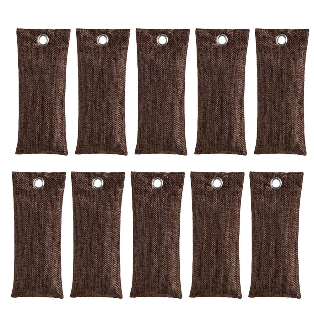 Bamboo Charcoal Bags – 10 pack front view