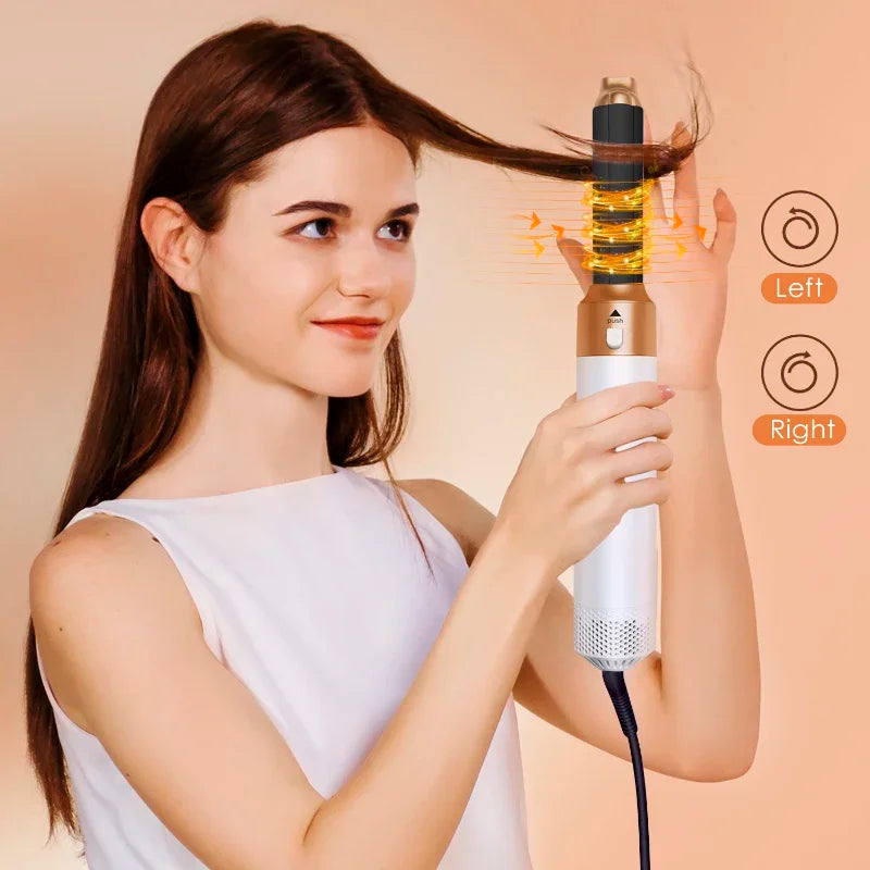 5 in 1 Hair Dryer Brush Hot Comb Set Professional Curling Iron Hair Straightener Styling Tool For Professional Hair Dryer