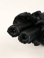 Heatless Curling Rod Headband No Heat Silk Ribbon Hair Roller Curls with Hair Claw Clip Lazy Natural Soft Wave DIY Styling Tool