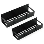 Magnetic Spice Rack for Refrigerator, Magnetic Shelf, Moveable Fridge Organizer with Hook Rack, Seasoning Organizer for Kitchen