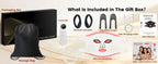 Hello Face LED Face Mask Light Therapy Red, Blue & Infrared Light Facial Skin Care Device with Eye Protection
