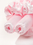 Heatless Curling Rod Headband No Heat Silk Ribbon Hair Roller Curls with Hair Claw Clip Lazy Natural Soft Wave DIY Styling Tool