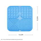 Pet Lick Silicone Mat Slow Feeder Dog Food Plate Bathing Distraction Sucker Training Feeder for Dogs Kitchen Supplies