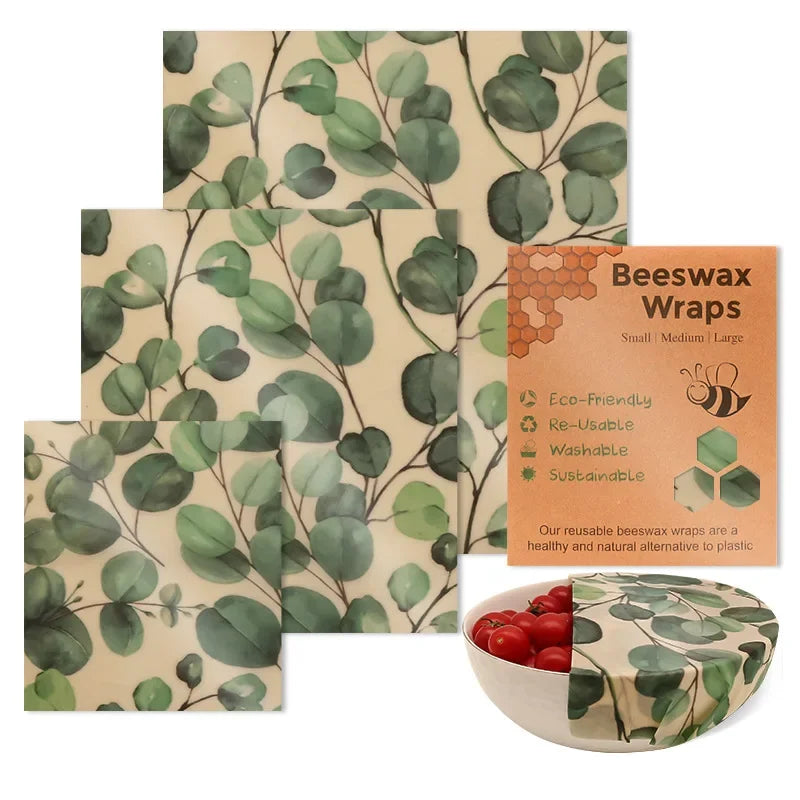 reusable beeswax food wraps