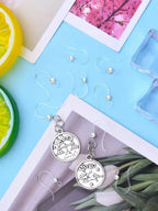 400Pcs:100Pc Hypoallergenic Earring Findings - Clear Hooks, Studs, 200 Backs & 100 Pearls Kit