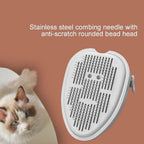 Cat Steam Brush Steam Grooming Brush For Cat Hair Pet Grooming Brush With Spray For Long Short Haired Cats Dogs Pets