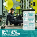 33cm Fitness Foam Roller Yoga Massage Roller EPP Pilates Foam Body Muscle Massage Roller Therapy Exercises Gym Home Exercise