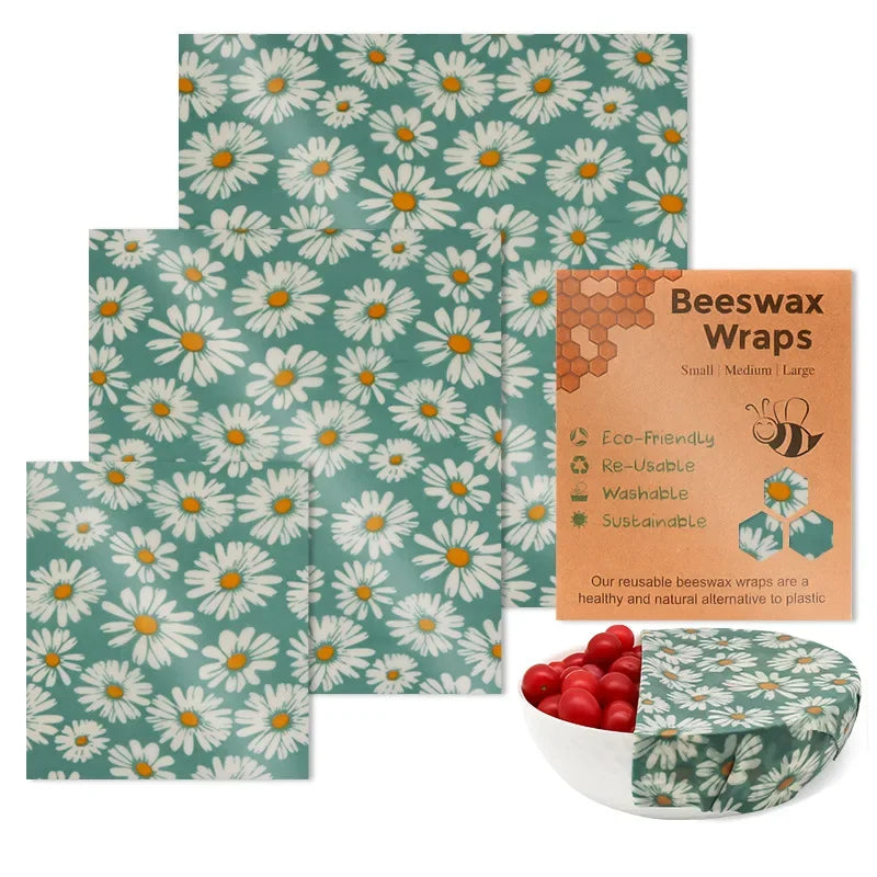 reusable beeswax food wraps