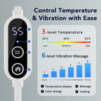 USB Eye Massager Heated Eye Shade Relieve Eye Fatiuge Remove Dark Circles Hot Eye Cover for Night Sleep Travel Office Eye Mask