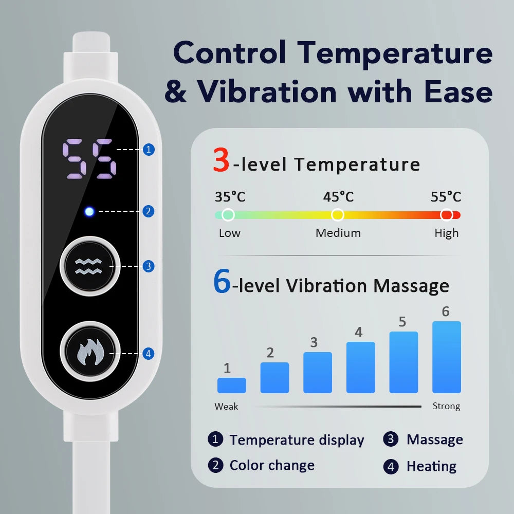 USB Eye Massager Heated Eye Shade Relieve Eye Fatiuge Remove Dark Circles Hot Eye Cover for Night Sleep Travel Office Eye Mask
