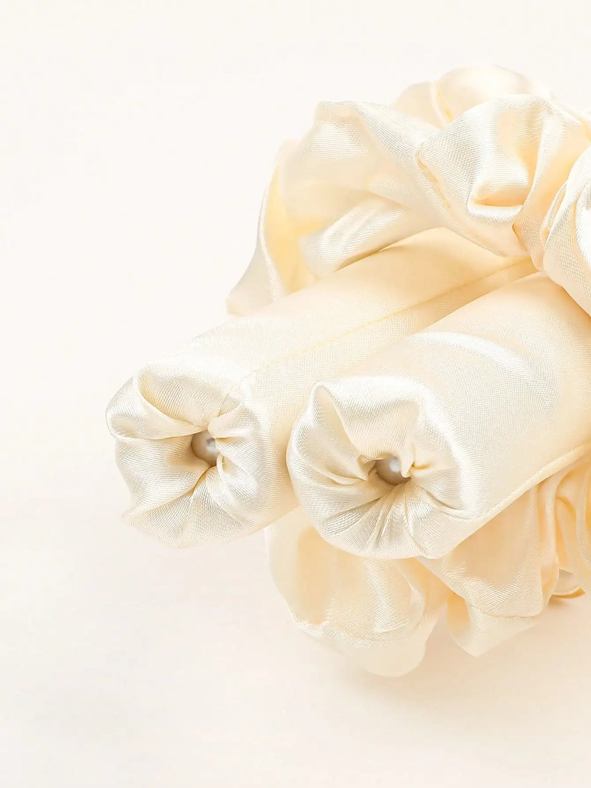 Heatless Curling Rod Headband No Heat Silk Ribbon Hair Roller Curls with Hair Claw Clip Lazy Natural Soft Wave DIY Styling Tool