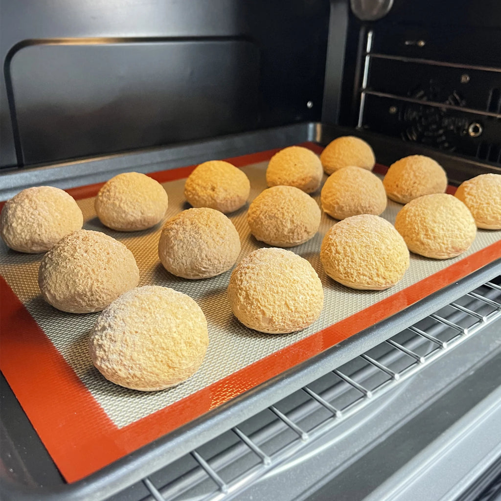 2PCS Silicone Baking Mats for Oven, Reusable, Non Stick & Heat Resistant Bakeware Sheets, for Cookie, Macaron, Bread, Pastry Mat