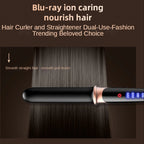 Flat Iron Hair Straightener 2 In 1 Professional Hair Straightener Hair Iron Curling Straightening Irons