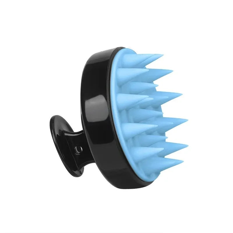 Soft Silicone Scalp Massage Brush  Hair Washing Comb Shower Bath Body Massage Brush Anti-slip Hair Care Cleaning Tool