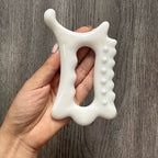 Ergonomic Versatile Handheld Gua Sha Board for Face & Body - Non-Ceramic, Gua Sha Massage Tool, Relaxation and Beauty Massager