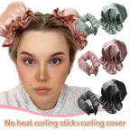 1/2Sets Heatless Curling Rod Silk Curls No Heat Hair Curler Hair Rollers Sleeping Headband Lazy Hair Curlers Women Styling Tools