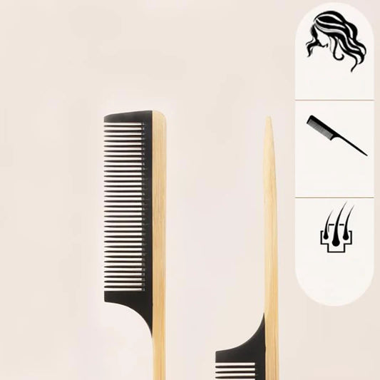 anti-static bamboo hair comb