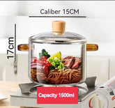  Transparent Glass Pot